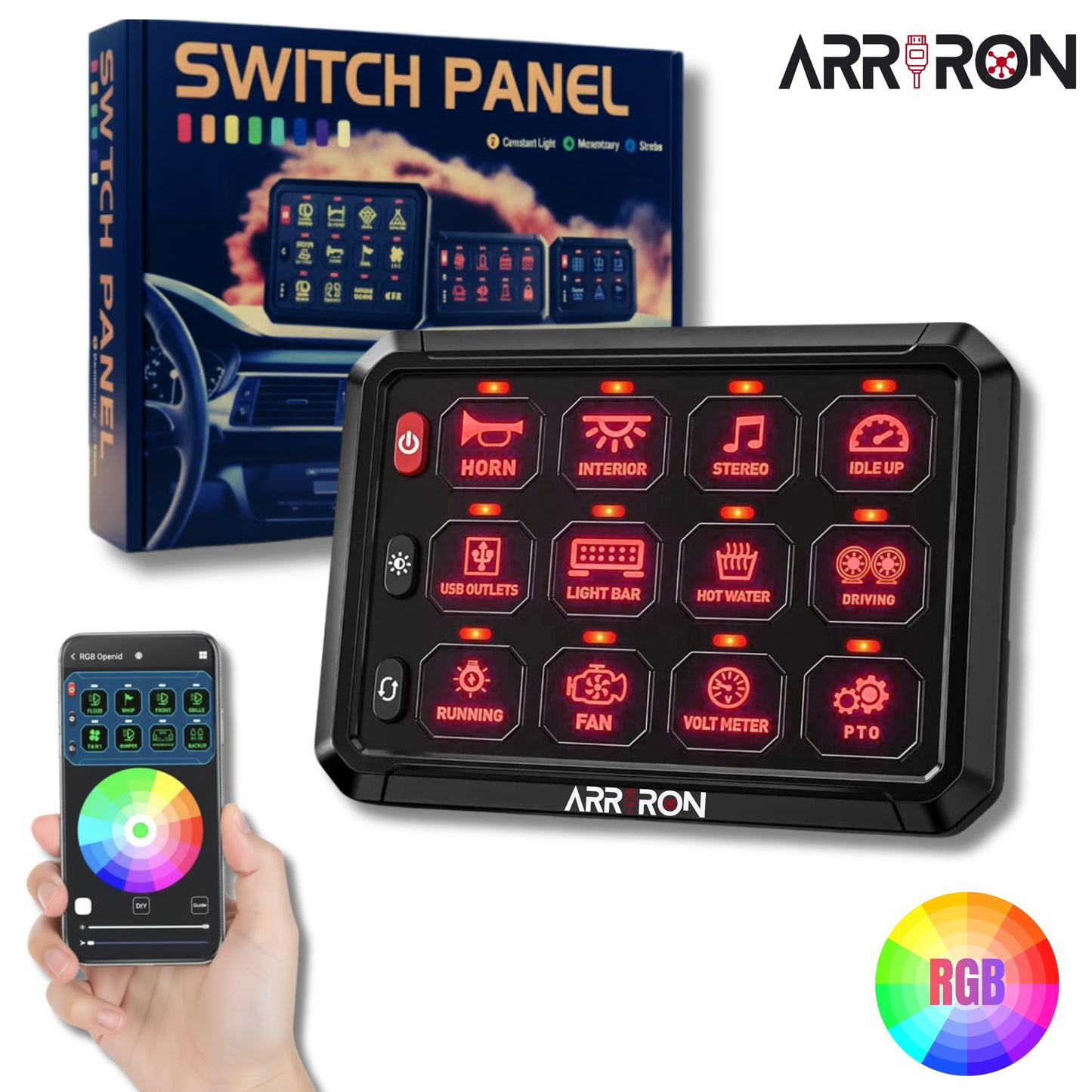 ARRIRON - RGB Switch Panel with APP