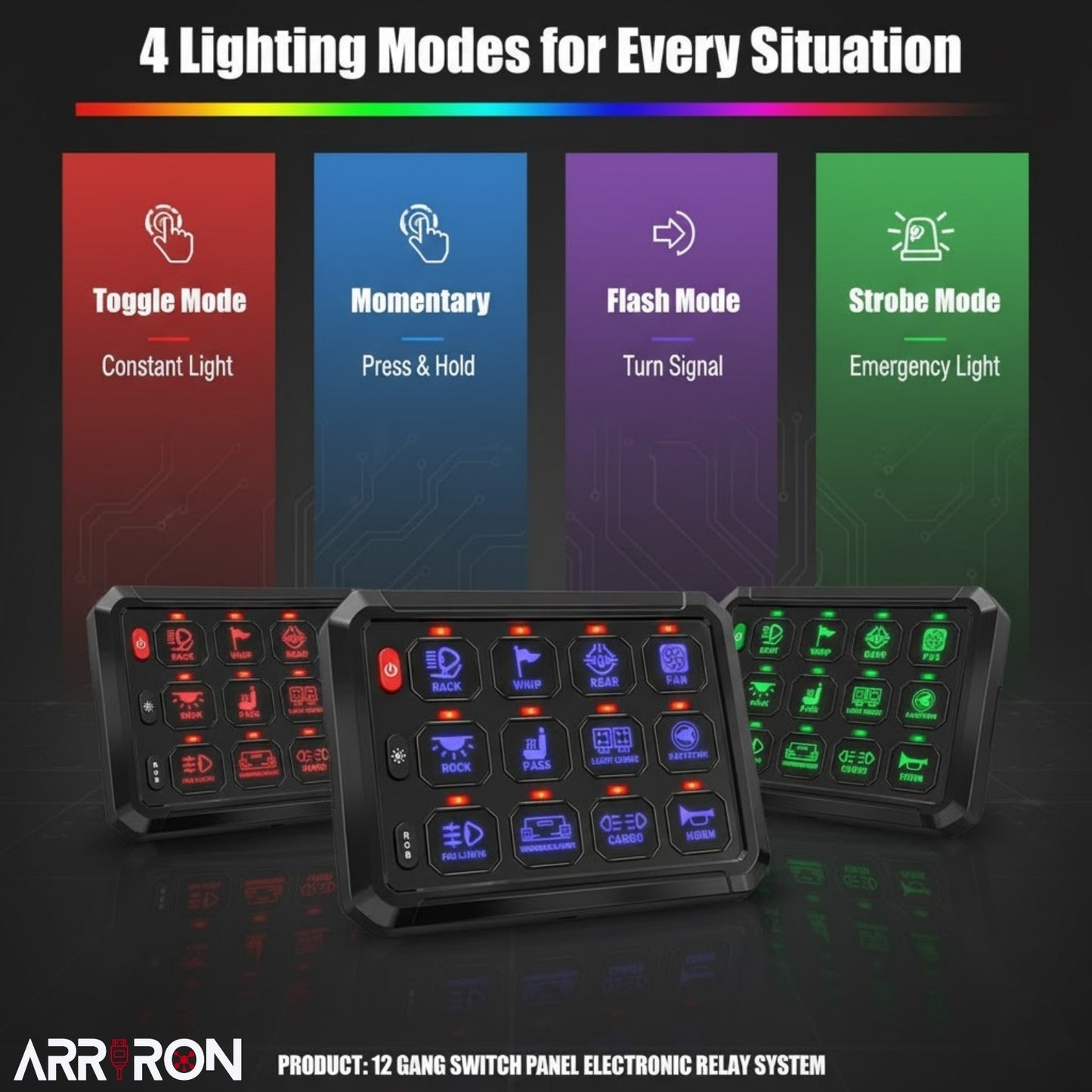 ARRIRON - RGB Switch Panel with APP