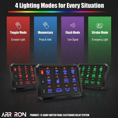 ARRIRON - RGB Switch Panel with APP