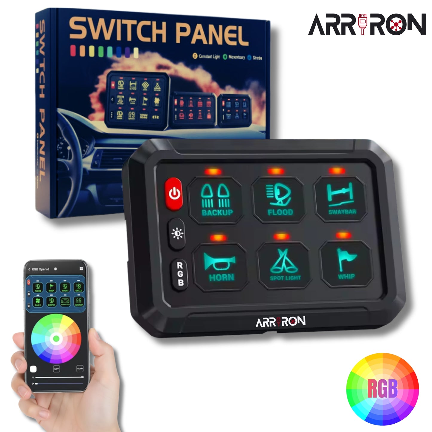 ARRIRON - RGB Switch Panel with APP