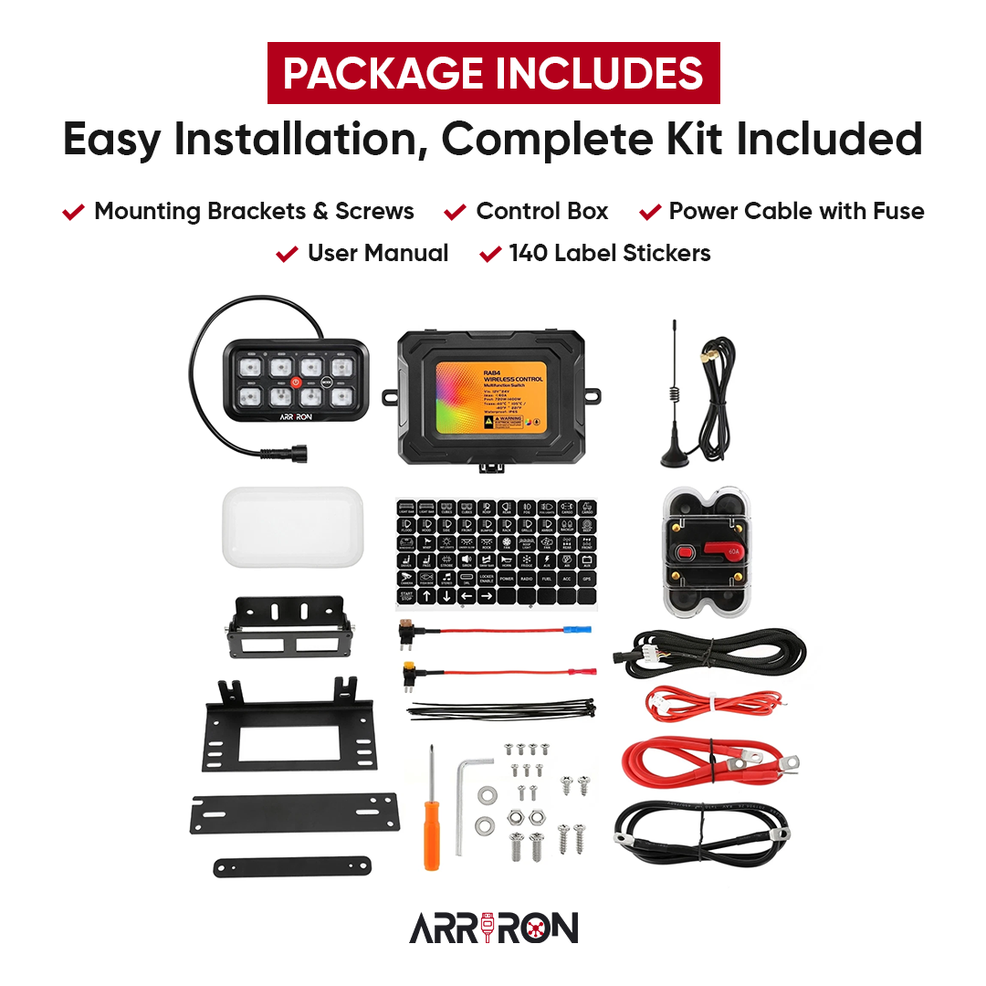 ARRIRON - RGB Switch Panel with APP